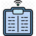 Smart Scale Technology Network Icon