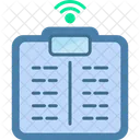 Smart Scale Technology Network Icon