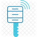 Smart Key Diebstahlschutz Schlusselloser Zugang Symbol