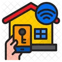 Smart Key Schlussel WLAN Symbol