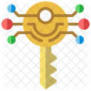 Smart Key Sicherheit Digital Symbol