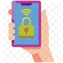 Smart Security Technology Iot Icon