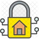 Smart Security Home Lock Icon