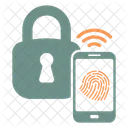 Smart Security Iot Lock Icon