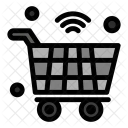 Smart Shopping Cart  Icon