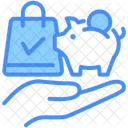 Smart Shopping Purchase Savings Icon