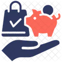 Smart Shopping Purchase Savings Icon