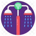 Smart Showers Smart Sprinklers Wireless Showers Icon