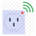 Wifi Socket Smart Socket Smart Plug Socket Icon