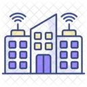 Smart City Stadt Internet Symbol