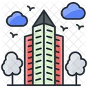 Smart City Stadt Technologie Symbol