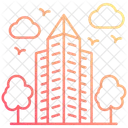 Intelligente Stadt  Symbol