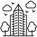 Intelligente Stadt  Symbol