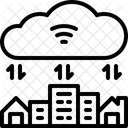 Smart Stadt Cloud Symbol