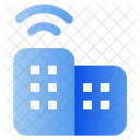Smart City Stadt Technologie Symbol