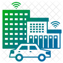 Intelligente Stadt  Symbol