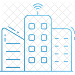 Intelligente Stadt  Symbol