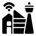 Smart City Stadt Moderne Stadt Symbol