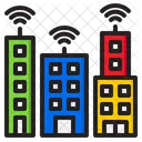 Intelligente Stadt  Symbol