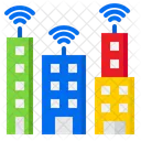 Intelligente Stadt  Symbol