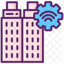 Intelligente Stadt  Symbol