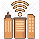 Intelligente Stadt  Symbol