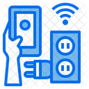 Stecker Steckdosen Elektronisch Symbol