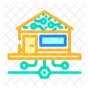 Smart Technology Green Icon