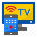 Smart Television Smart Tv Smartphone Icon