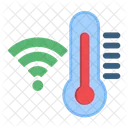 Smart Temperature Smart Home Iot Icon