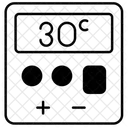 Smart Thermostat Heat Controller Temperature Controller Icon