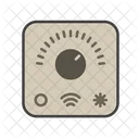 Intelligenter Thermostat Temperaturregler Icon