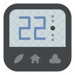 Smart thermostat  Icon