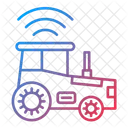 Tractor Agriculture Wifi Icon