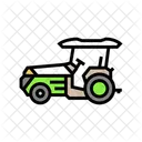 Smart Tractor Agri Icon