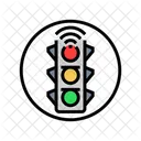 Smart Traffic Autonomous Icon