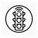 Smart Traffic Autonomous Icon