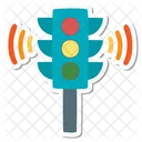 Smart Traffic Light Traffic Light Traffic Signal Icon