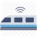 Smart Train Train Transportation Icon