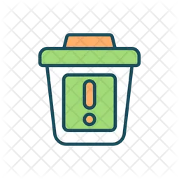Smart trash container  Icon