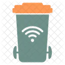 Smart Trash Iot Trash Icon