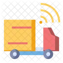 Logistic Transport Truck Icon