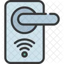 Intelligenter Turhaken Turhaken WLAN Symbol