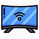 Smart Tv Television Wifi Icon