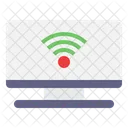 Smart Tv Wifi Connected Smarthome Icon
