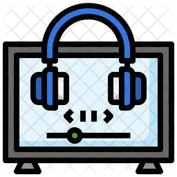 Smart Tv Headphone  Icon