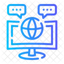 Smart Tv Led Monitor Icon