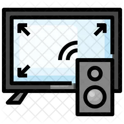 스마트 TV 스피커  아이콘
