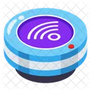 Smart Vacuum Cleaner Robotic Icon