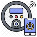 Vacuuming Device Wireless Icon